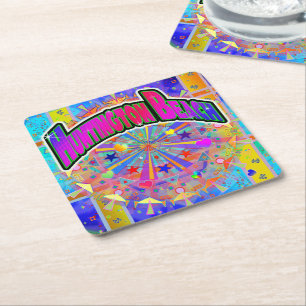 Huntington Beach Cosmic Unity Untersetzer