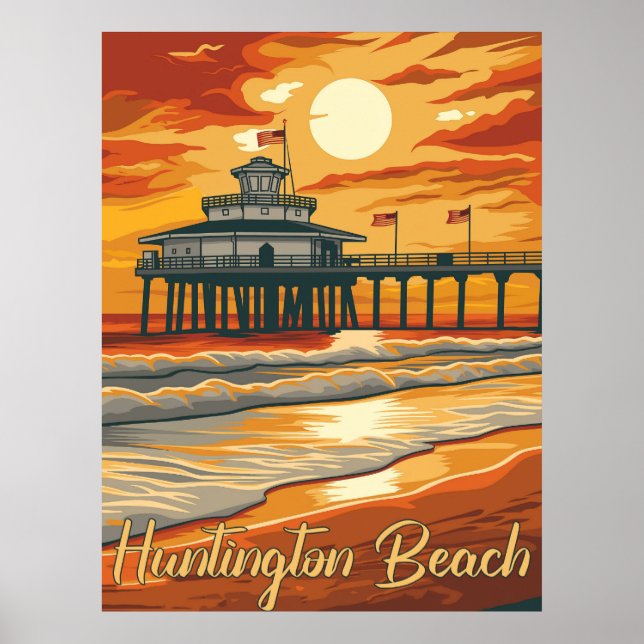 Huntington Beach - Ein Riesenspass aus der Vergang Poster (Vorne)
