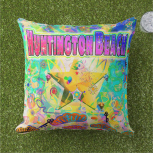 Huntington Beach Epoch Hour Kissen
