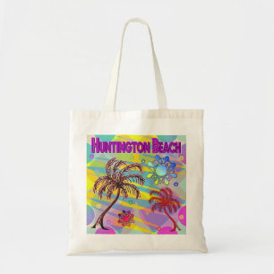 Huntington Beach Happy and Hope Tote Bag Tragetasche