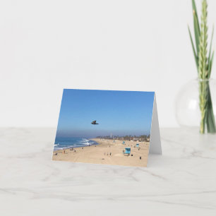 Huntington Beach, Kalifornien Dankeskarte