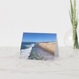 Huntington Beach, Kalifornien Dankeskarte