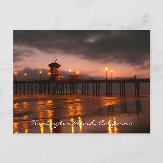 Huntington Beach, Kalifornien Postcard Postkarte (Vorderseite)