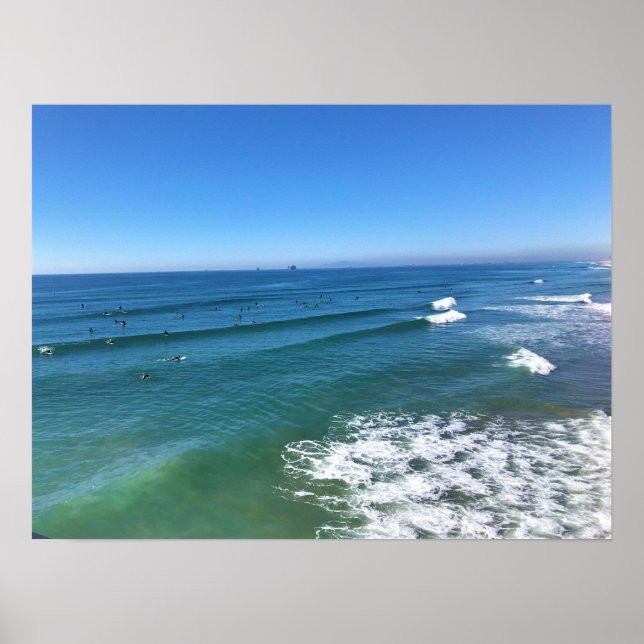 Huntington Beach, Kalifornien Poster (Vorne)