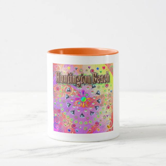 Huntington Beach Lucky Golden Mug (Centre)