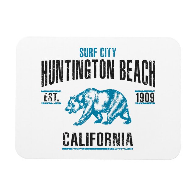 Huntington Beach Magnet (Horizontal)