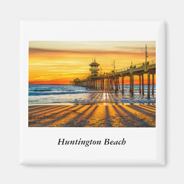Huntington Beach Pier Magnet (Vorne)