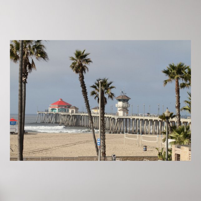 HUNTINGTON BEACH PIER POSTER (Vorne)