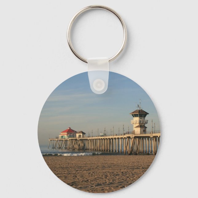 Huntington Beach Pier Schlüsselanhänger (Vorderseite)