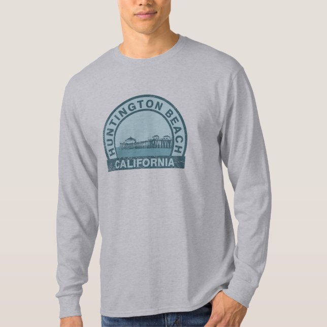 Huntington Beach Pier T-Shirt (Vorderseite)