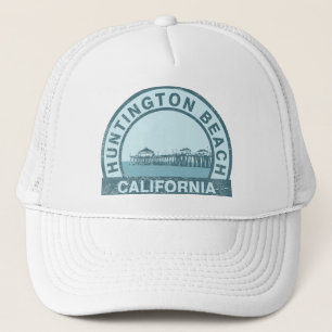 Huntington Beach Pier Truckerkappe