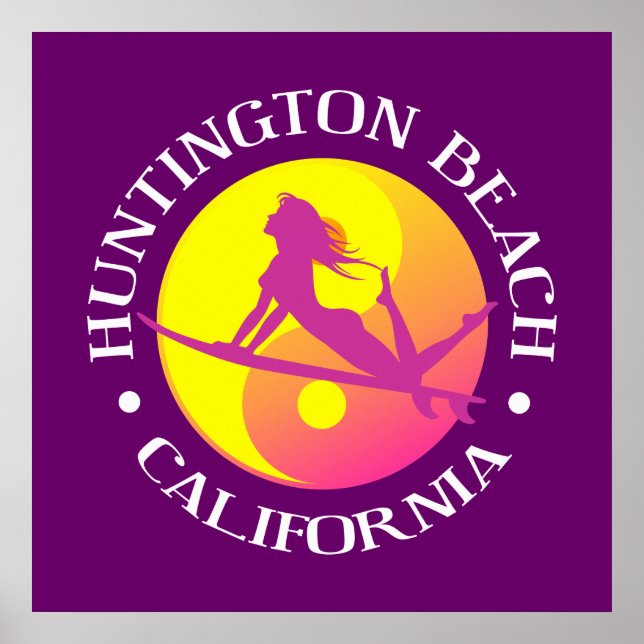 Huntington Beach Poster (Vorne)