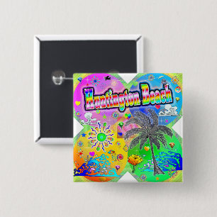 Huntington Beach Quadro Seasons Knopf Button