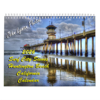 Huntington Beach. Scenes 2026 Kalender