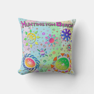 Huntington Beach Seven Suns & Energy Pillow Kissen