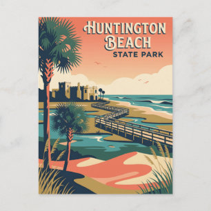 Huntington Beach State Park South Carolina Poster Postkarte