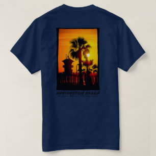 Huntington Beach Sunset Palms T-Shirt