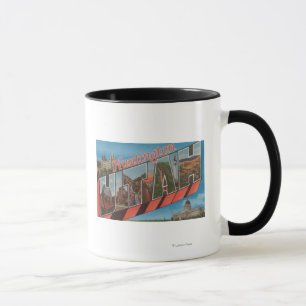Huntington, Utah - große Buchstabe-Szenen Tasse