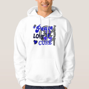 Huntingtons der FriedensLiebe-Heilungs-2 Krankheit Hoodie