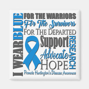 Huntington's Disease Awareness Magnet