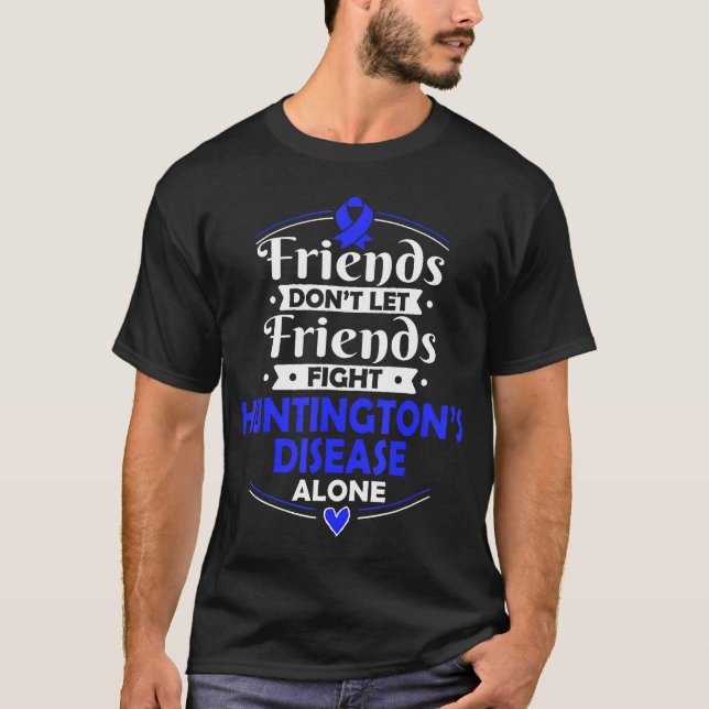 Huntington's Disease Awareness T - Shirt Hd (Vorderseite)