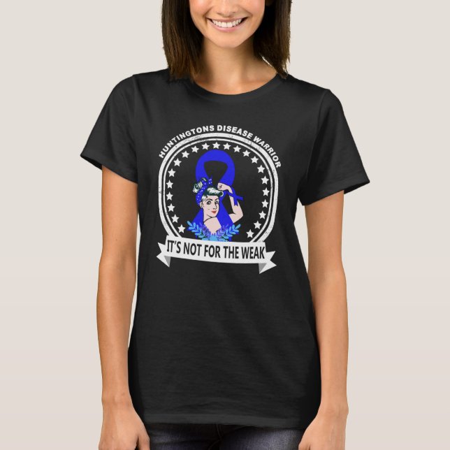 Huntingtons Disease Warrior T-Shirt (Vorderseite)