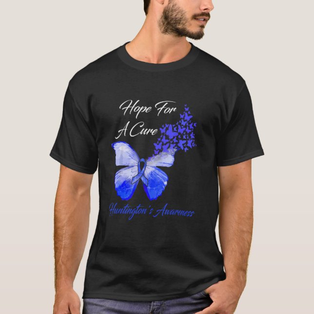 Huntingtons Hoffnung auf eine Heilung des Schmette T-Shirt (Vorderseite)