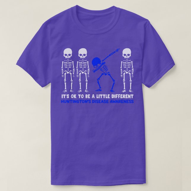Huntingtons Krankheit Bewusstsein für sein Ok als  T-Shirt (Design vorne)