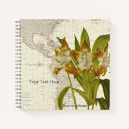 Huntleya Meleagris Carnet orchidée