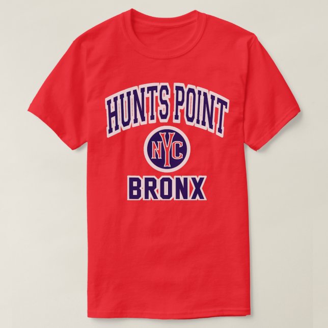 Hunts Point Bronx Nyc Varsity Style 2 T-Shirt (Design vorne)