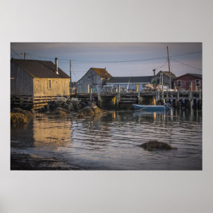 Hunts Point, Nova Scotia, Canada HDR. Poster