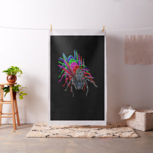 Huntsman Spider Pop Art, Stoff