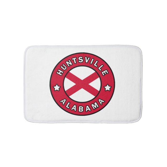 Huntsville Alabama Badematte (Vorderseite)