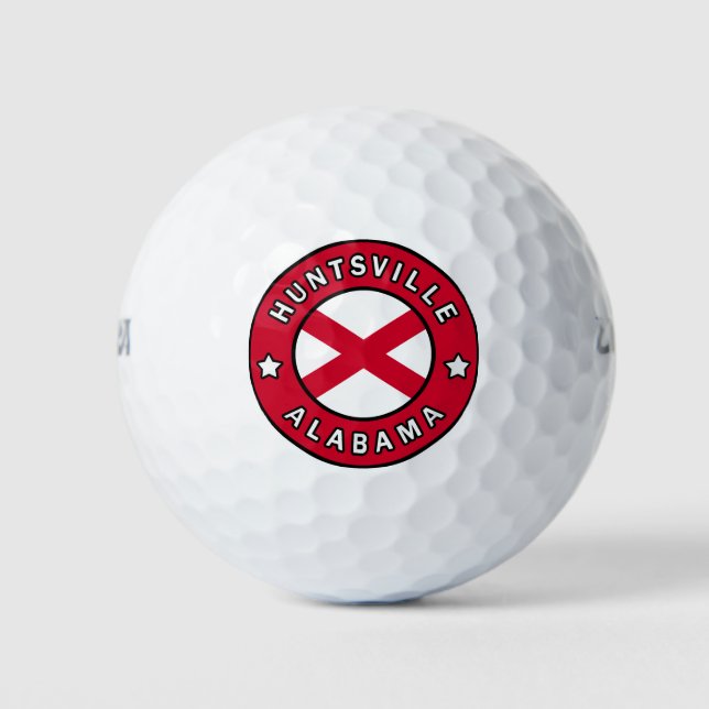 Huntsville Alabama Golfball (Vorderseite)