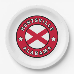 Huntsville Alabama Pappteller