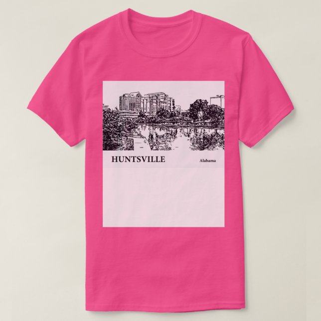 Huntsville Alabama TShirt 4 (Design vorne)