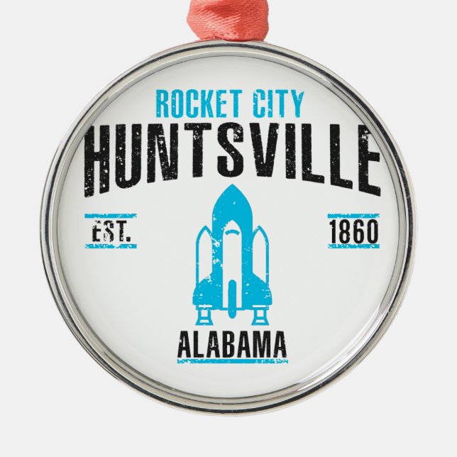 Huntsville Ornament Aus Metall (Vorne)