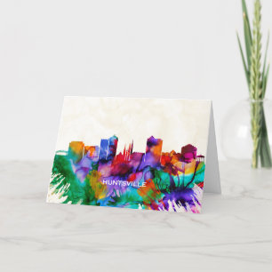 Huntsville Skyline Feiertagskarte