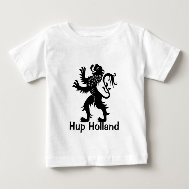 Hup Holland - Holland-Löwe Baby T-shirt (Vorderseite)