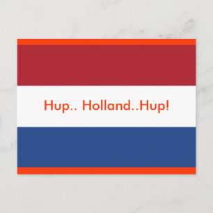 Hup... Holland..Hup ! carte postale