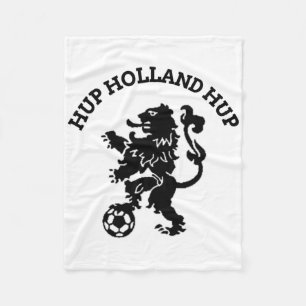 Hup Holland Hup Orange Fußbal Ll Reisen Fleecedecke