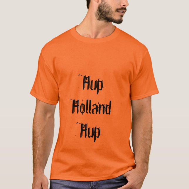 Hup Holland Hup Orange Hollandais T-shirt (Devant)