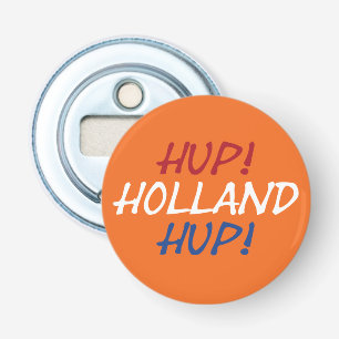 Hup Holland Hup überlagerte sich bei der NLD-Flagg Flaschenöffner