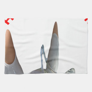Hupen Sie Ihre Hupe Handtuch