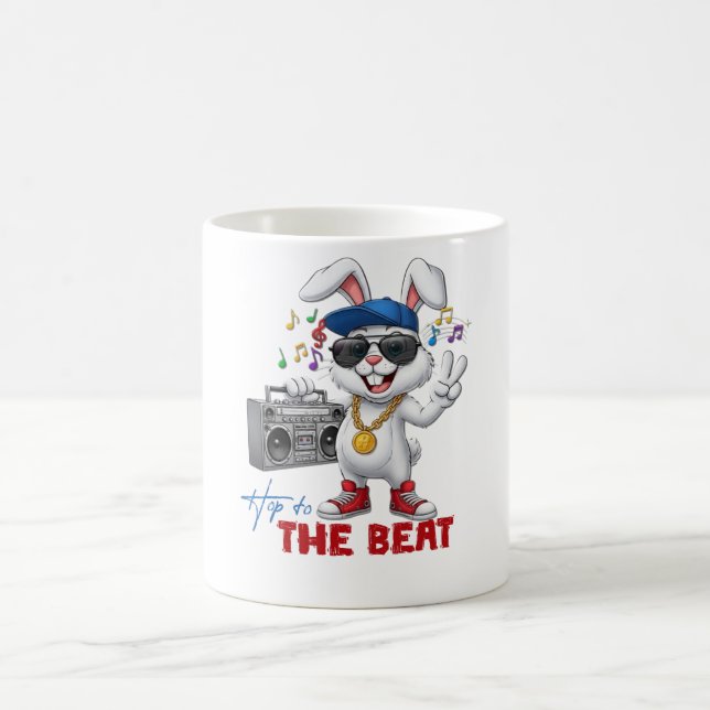 Hüpfe zum Beat Kaffeetasse (Mittel)