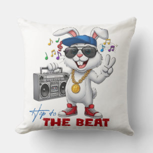 Hüpfe zum Beat Kissen