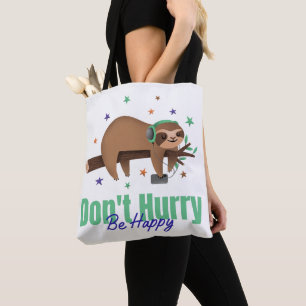 HÜRDE NICHT GLÜCKLICH LANGSAM SEIN TASCHE