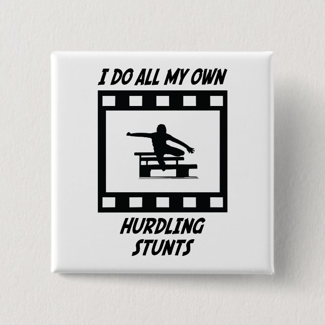 Hurdling Bremsungen Button (Vorderseite)