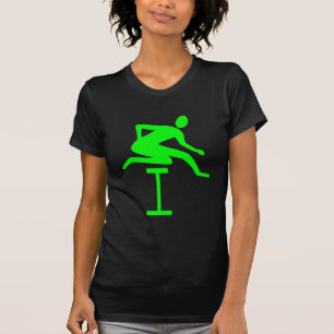Hurdling - Grün T-Shirt