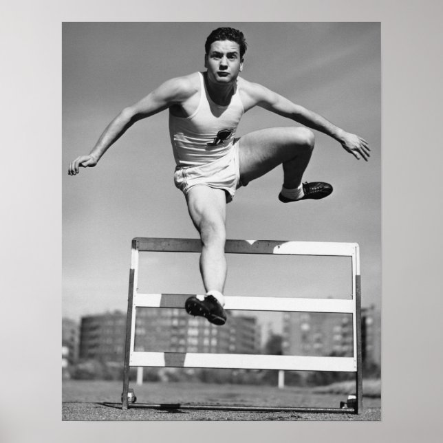 Hurdling Poster (Vorne)